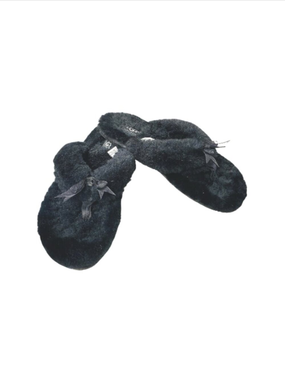 💝 #UGG #UggSlippers #FluffII #ShearlingSlippers #FlipFlopSlippers #ThongSlipper